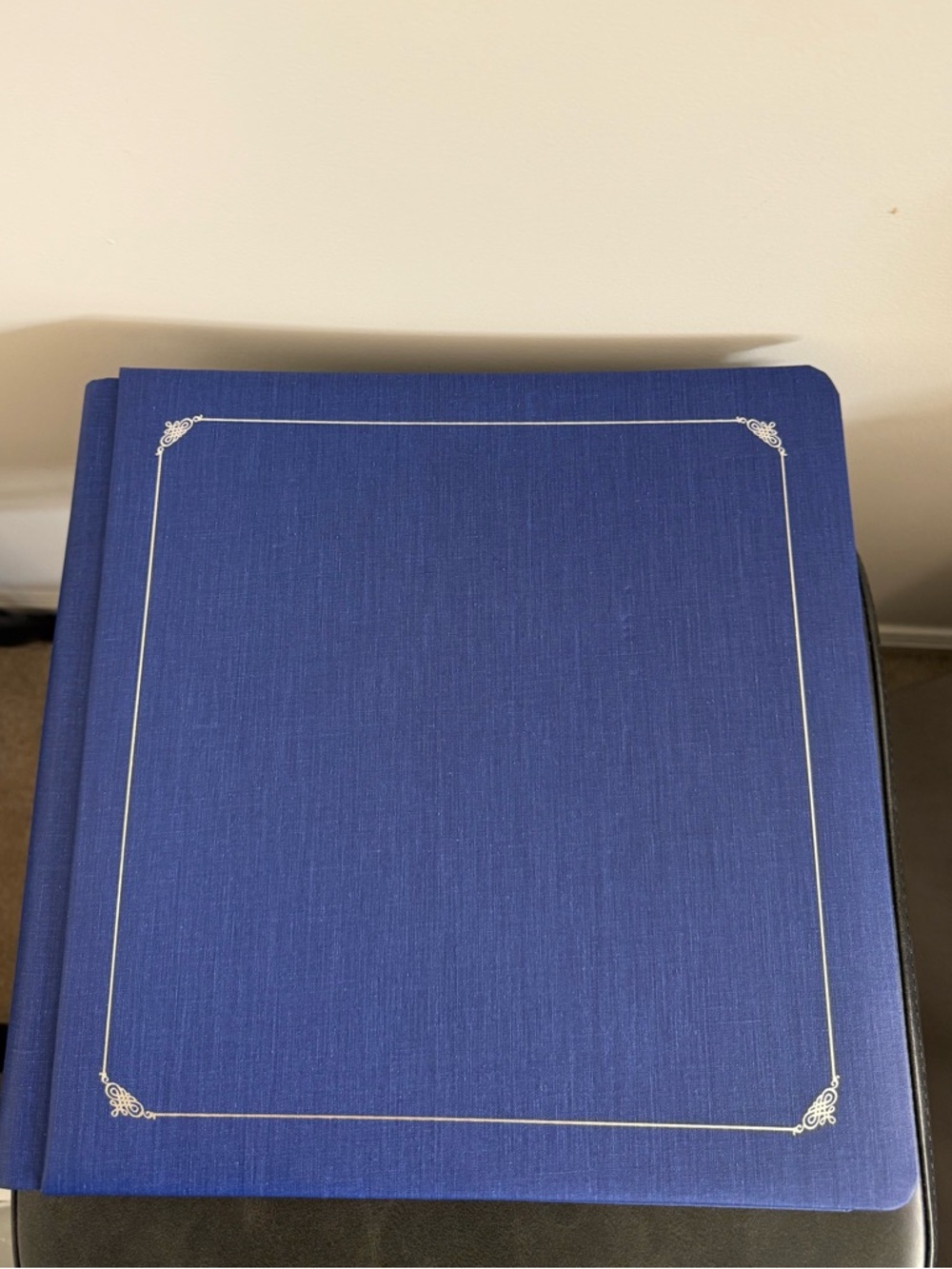 Creative Memories Blue Photo Album 12 - 12” Small flaws